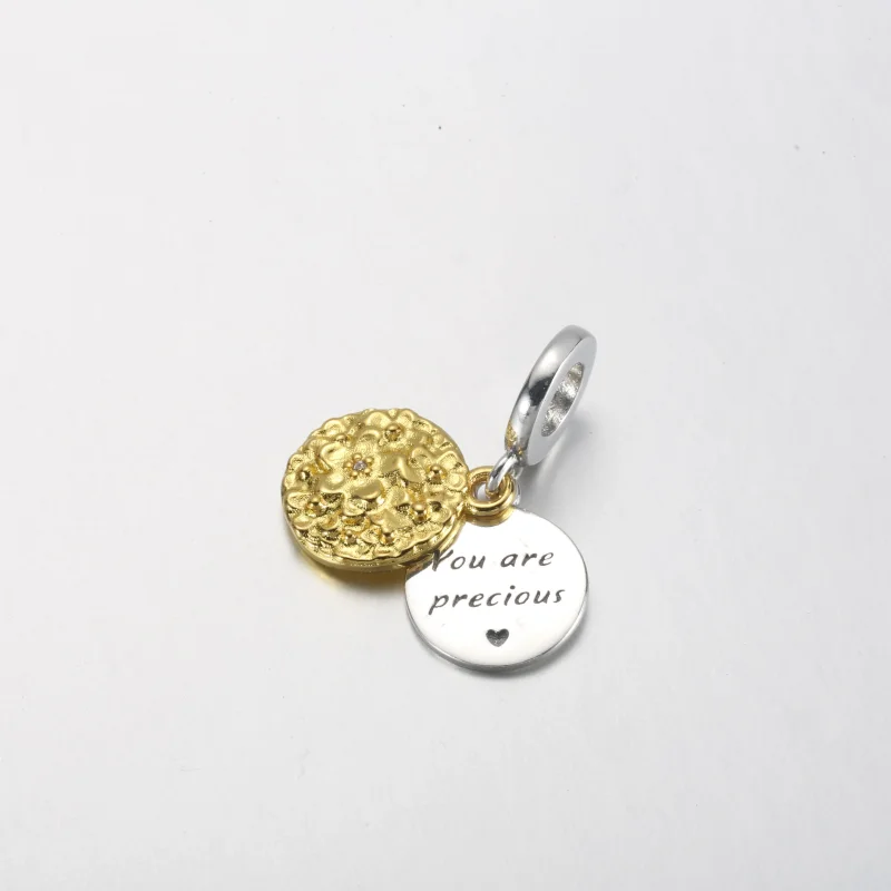 (bild till) Pandora Tvåtons Daisy Dubbelhängeande Charm - 762341C01 - View 9