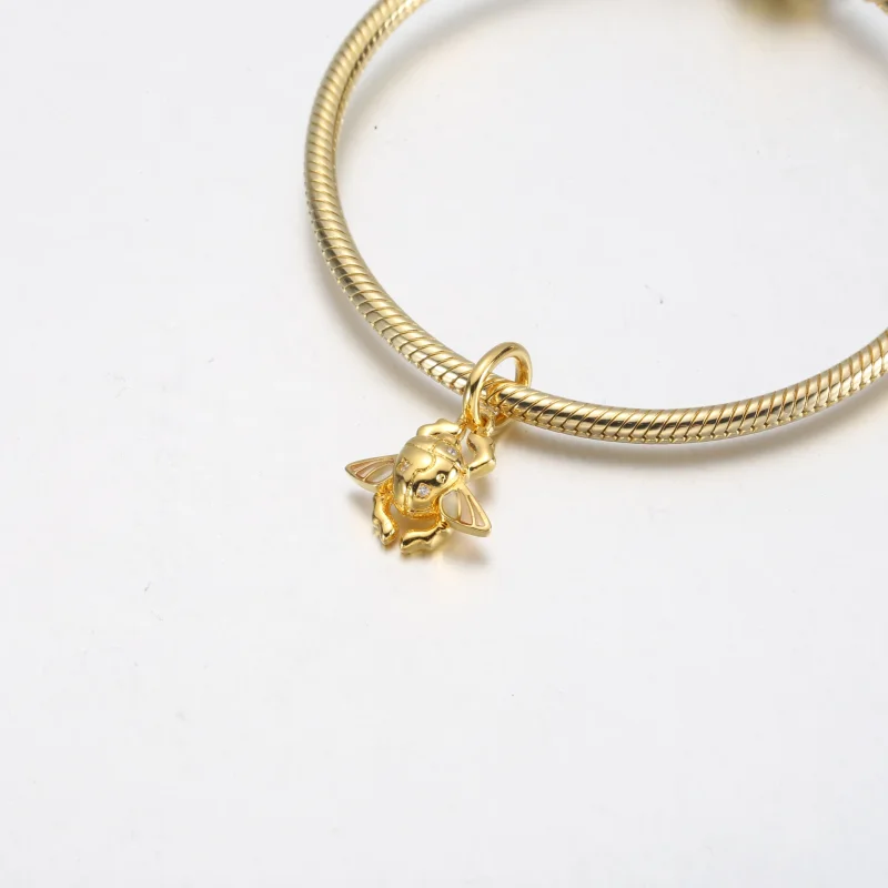 (bild till) PANDORA Disney Aladdin Skalbagge Hängande Charm - 762345C01 - View 10