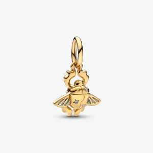 (bild till) PANDORA Disney Aladdin Skalbagge Hängande Charm - 762345C01