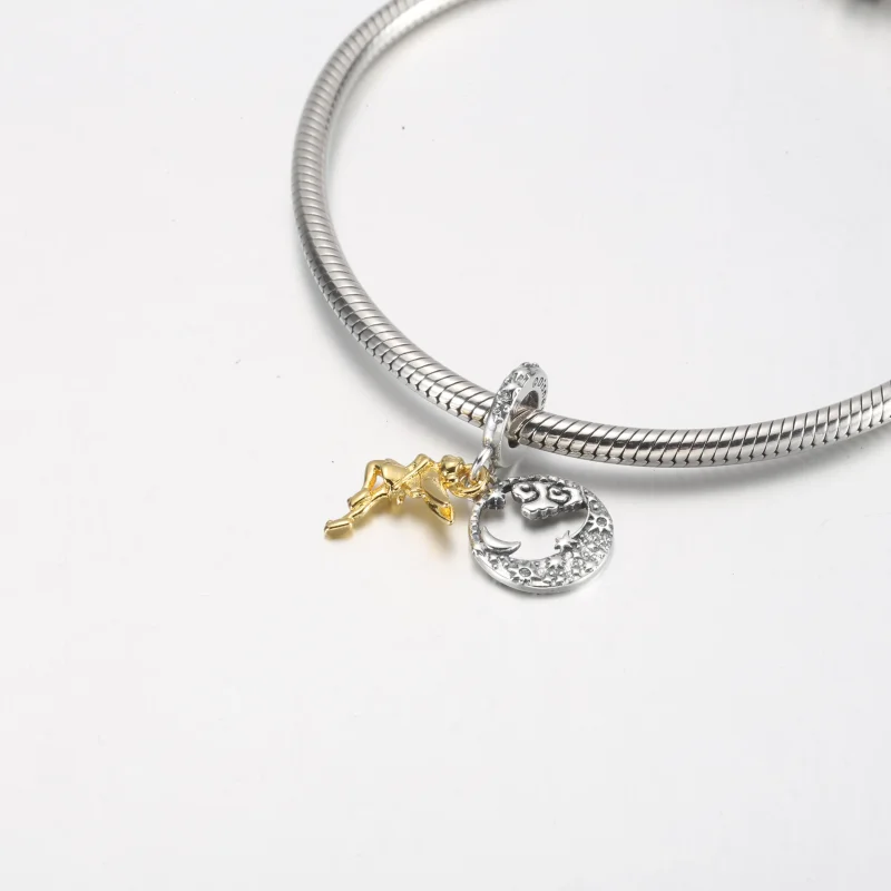 (bild till) PANDORA Disney Tinker Bell Celestial Night Hängecharm - 762517C01 - View 7