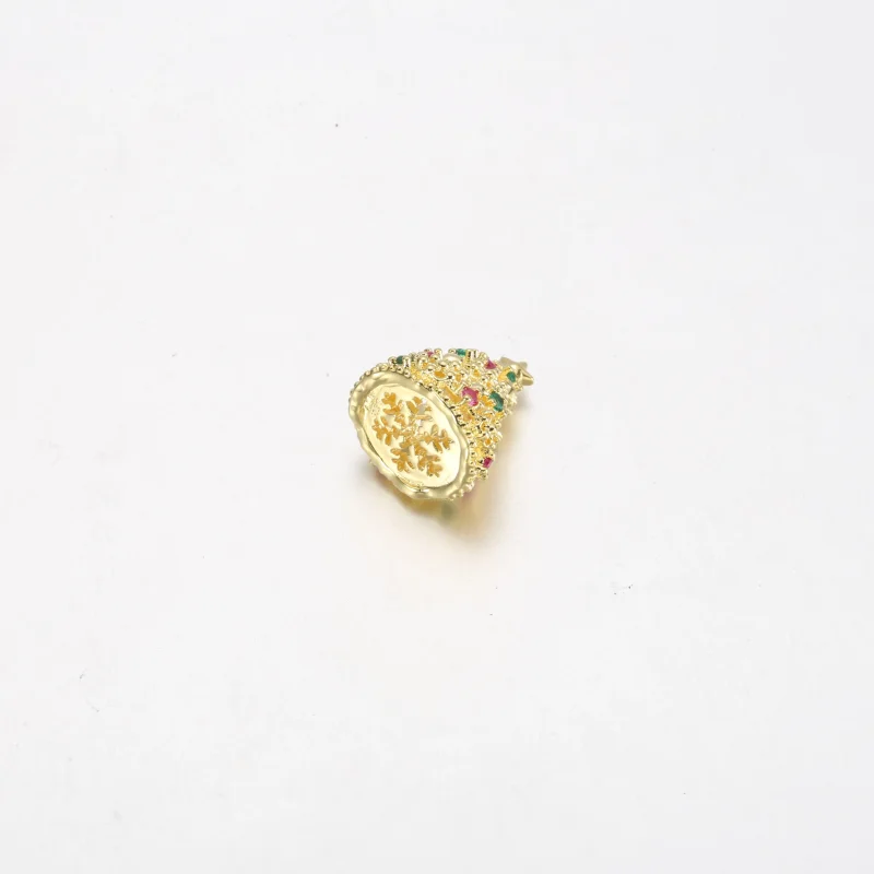 (bild till) PANDORA Glitter Julgran Charm - 769226C01 - View 6