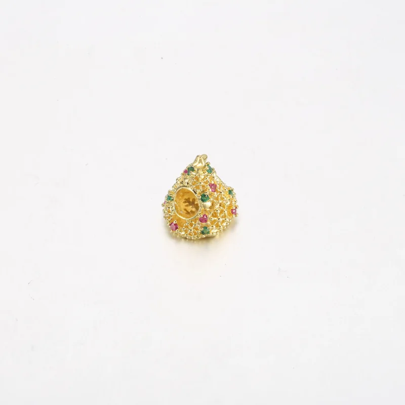 (bild till) PANDORA Glitter Julgran Charm - 769226C01 - View 7