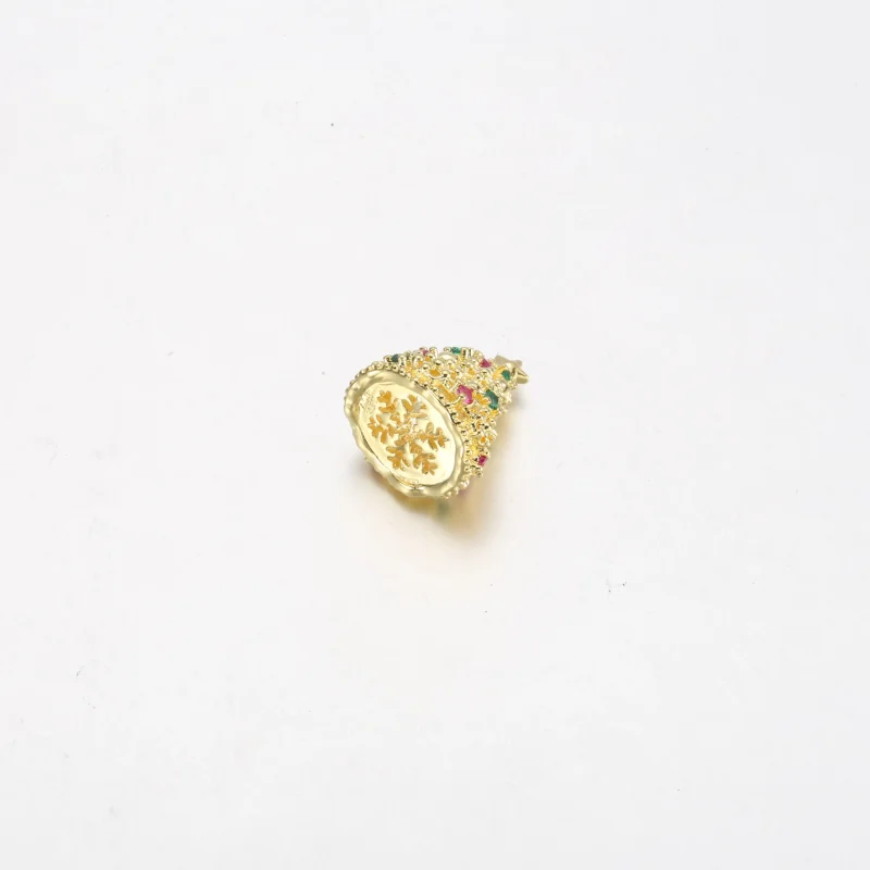 (bild till) PANDORA Glitter Julgran Charm - 769226C01 - View 10