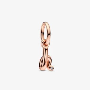 (bild till) PANDORA Bokstaven H Skriftalfabet Hängande Charm - 782462C01