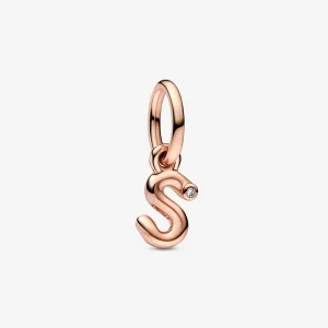 (bild till) PANDORA Bokstaven S Skriftalfabet Hängande Charm - 782478C01