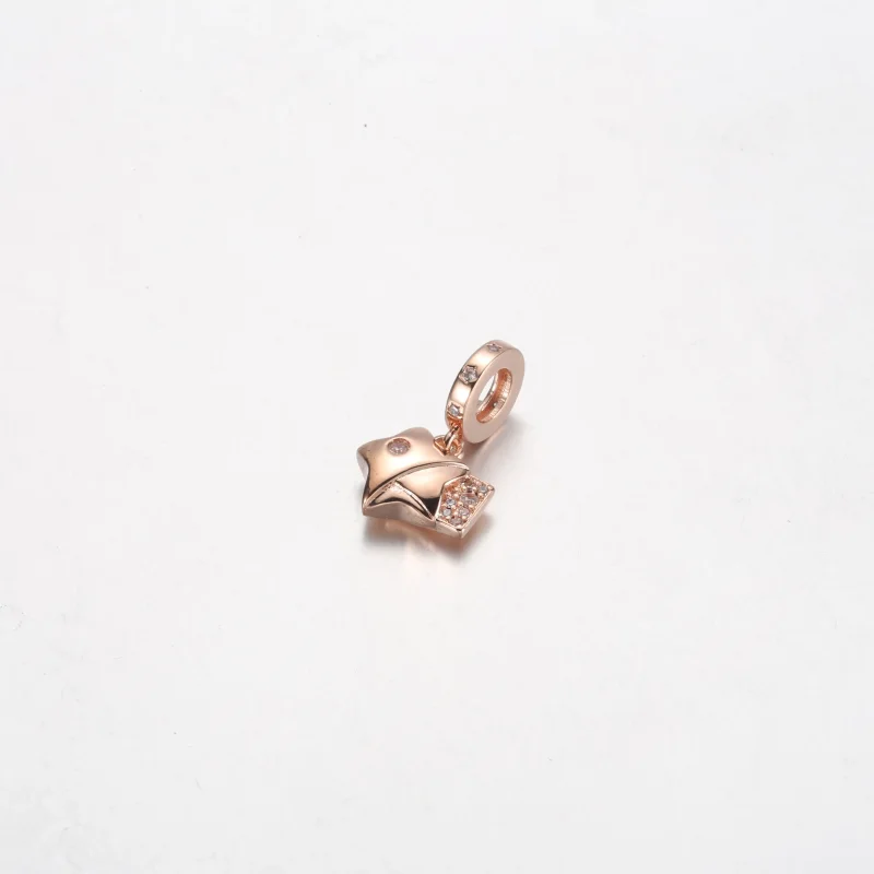 (bild till) Pandora Rose Gold Lyckostjärna Hänge - 782483C01 - View 5