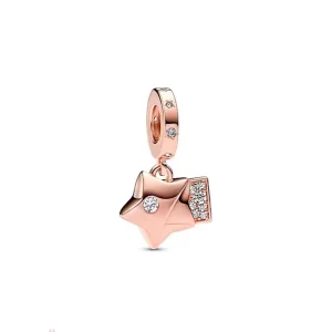 (bild till) Pandora Rose Gold Lyckostjärna Hänge - 782483C01