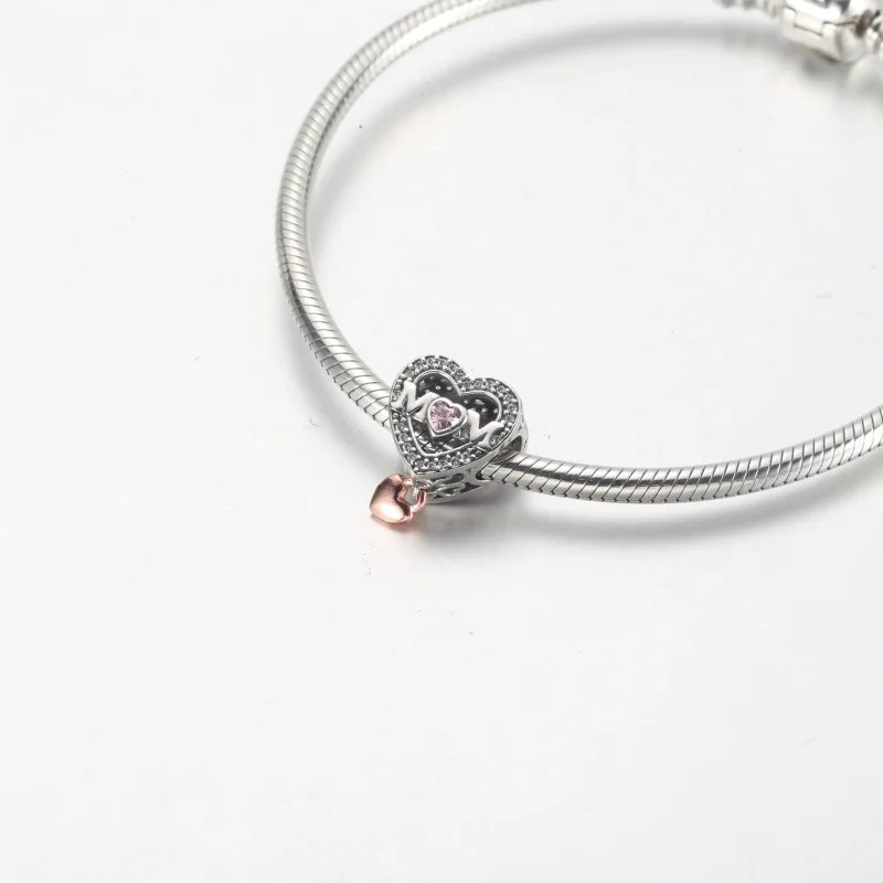 (bild till) Pandora Mamma- och hjärtacharm - 782653C01 - View 10