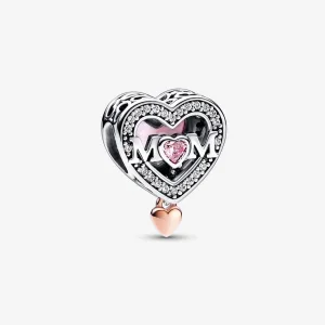 (bild till) Pandora Mamma- och hjärtacharm - 782653C01