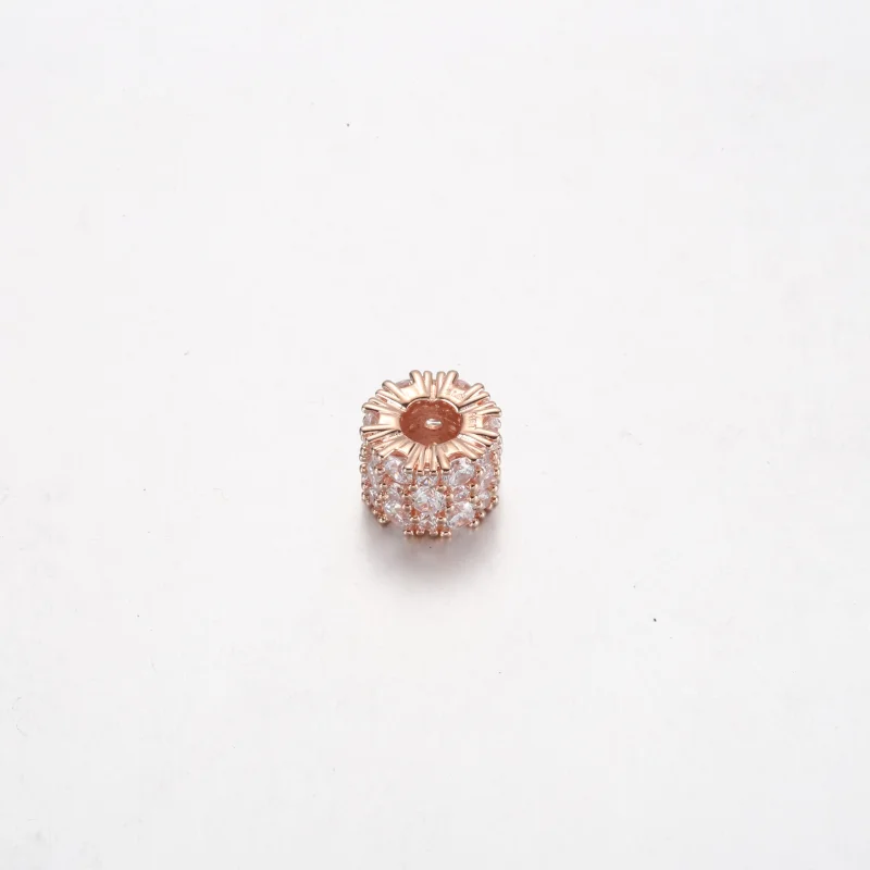 (bild till) PANDORA Rosa & Klart Glittrigt Charm - 788487C01 - View 9