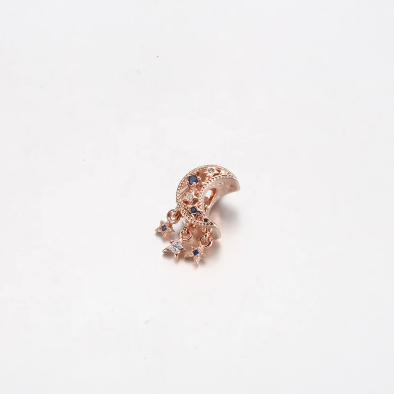 (bild till) PANDORA Stjärna och Månskära Charm - 789643C01 - View 5
