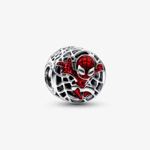 (bild till) PANDORA Marvel Spider-Man Svävande Stad Charm - 792350C01