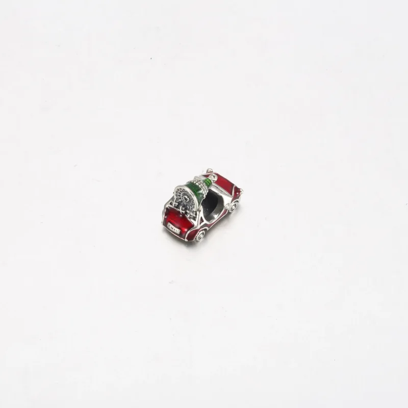 (bild till) PANDORA Festiv Bil & Julgran Charm - 792358C01 - View 6