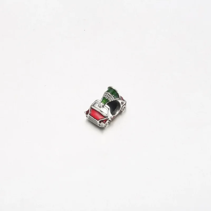 (bild till) PANDORA Festiv Bil & Julgran Charm - 792358C01 - View 9