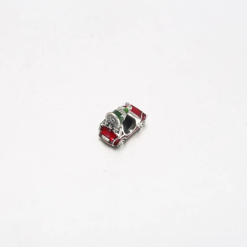 (bild till) PANDORA Festiv Bil & Julgran Charm - 792358C01 - View 10