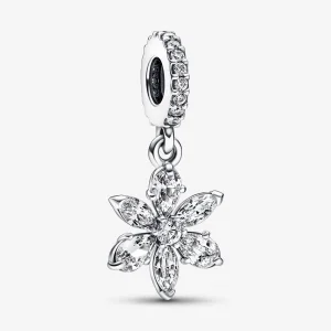 (bild till) PANDORA Glittrande Herbarium Kluster Hängande Charm - 792382C01