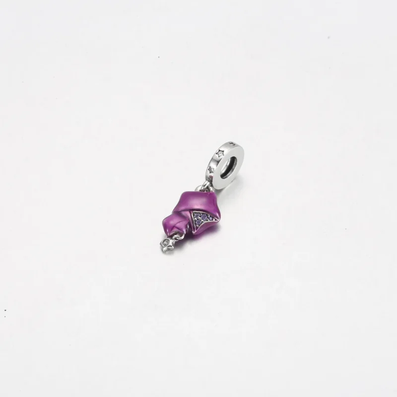 (bild till) Pandora Purple Lucky Star Hänge - 792487C01 - View 5
