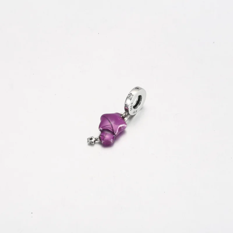 (bild till) Pandora Purple Lucky Star Hänge - 792487C01 - View 6