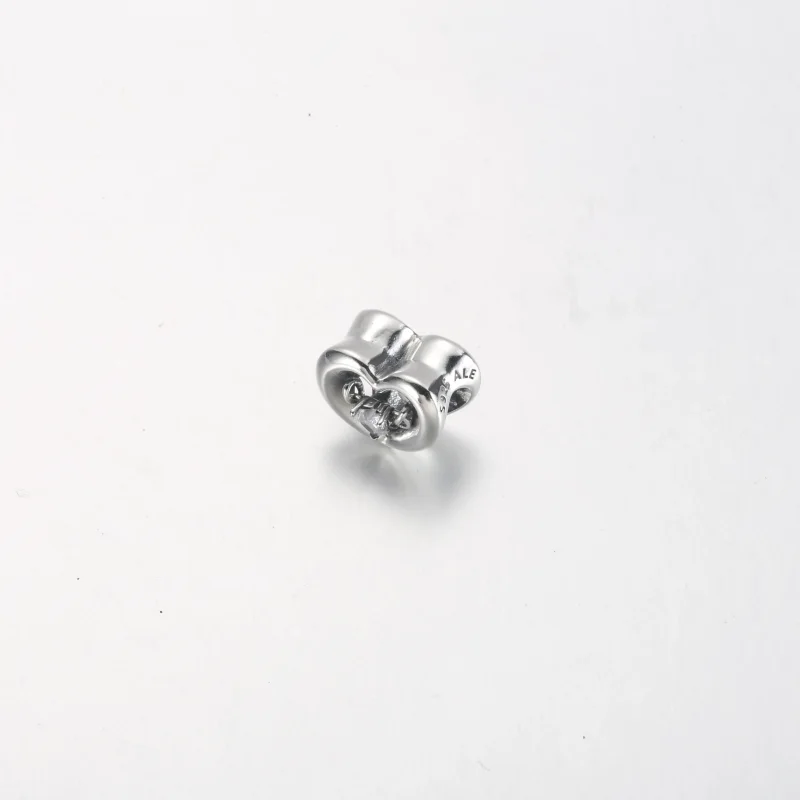 (bild till) PANDORA Strålande Hjärta & Svävande Sten Charm - 792493C01 - View 6