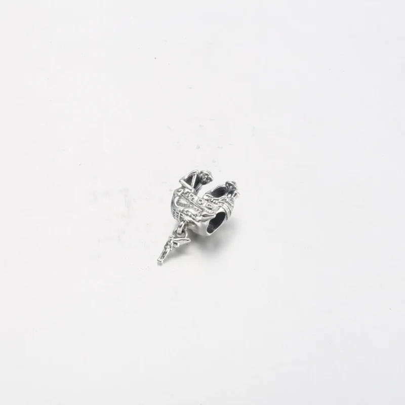 (bild till) PANDORA Disney Tinker Bell & Captain Hooks Piratskepps Charm - 792521C00 - View 6