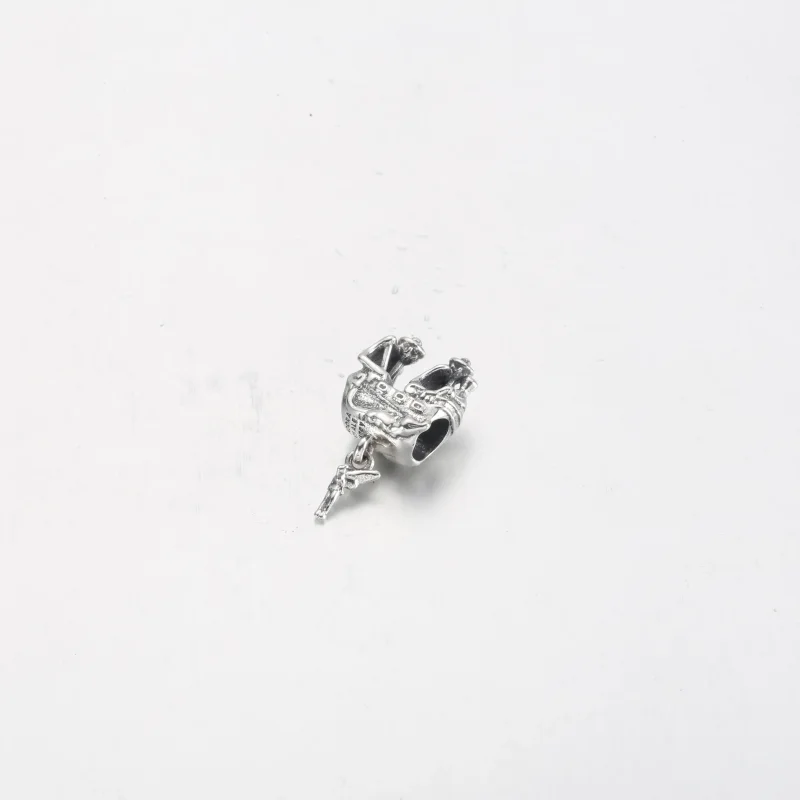 (bild till) PANDORA Disney Tinker Bell & Captain Hooks Piratskepps Charm - 792521C00 - View 10