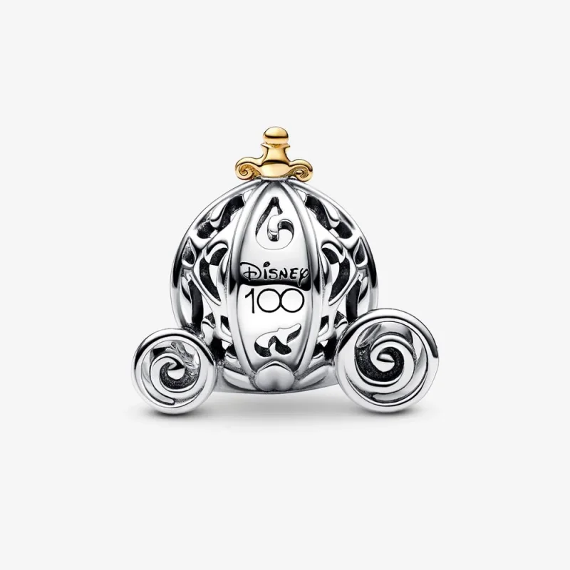 (bild till) PANDORA Disney 100-årsjubileum Askungens Förtrollade Vagn Charm - 792553C01 - View 4