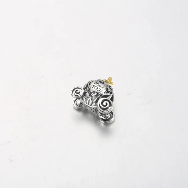 (bild till) PANDORA Disney 100-årsjubileum Askungens Förtrollade Vagn Charm - 792553C01 - View 6