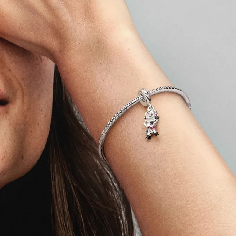 (bild till) PANDORA Marvel Guardians of the Galaxy Star-Lord Hängande Charm - 792562C01 - View 3