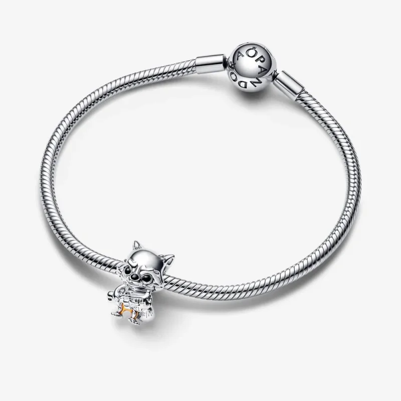(bild till) PANDORA Marvel Guardians of the Galaxy Rymdpälsvrål Charm - 792563C01 - View 4
