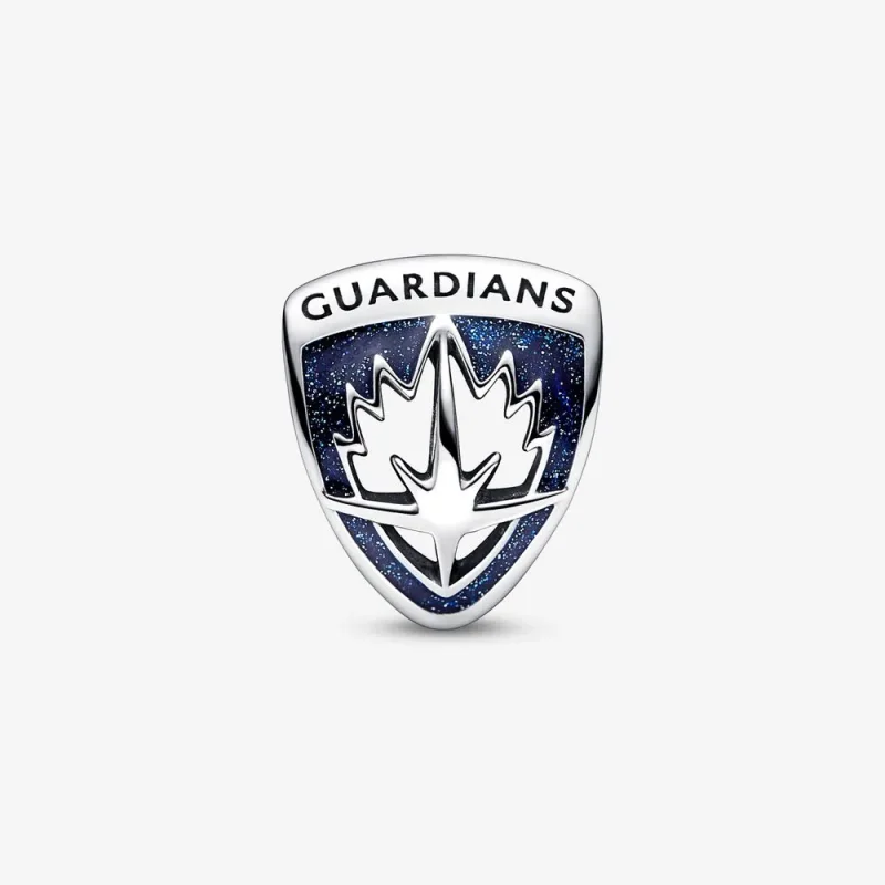 (bild till) PANDORA Marvel Guardians of the Galaxy Rocket Raccoon & Groot Emblem Charm - 792 - View 4