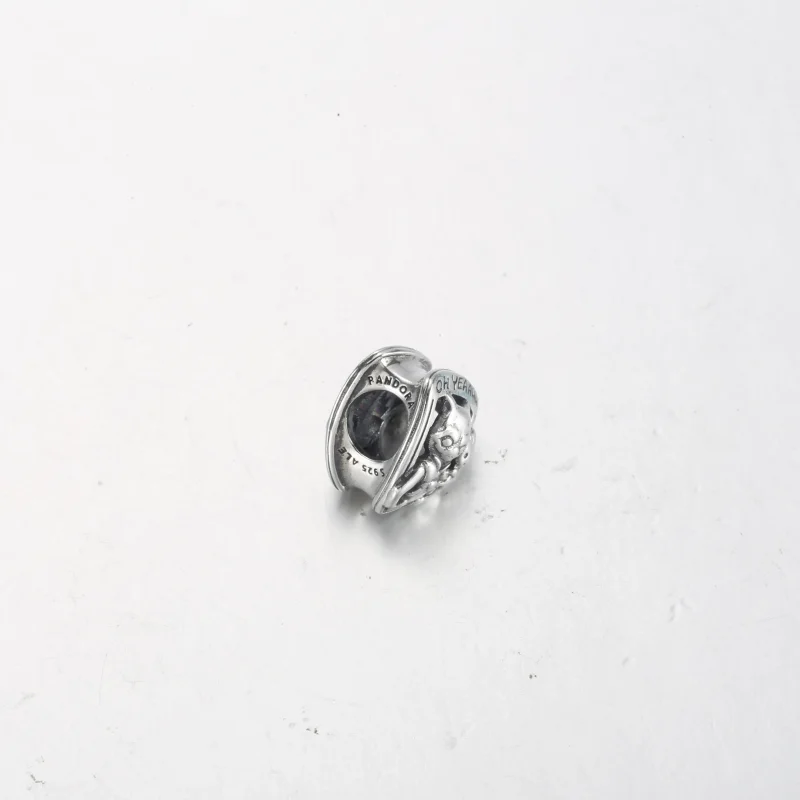 (bild till) PANDORA Marvel Guardians of the Galaxy Rocket Raccoon & Groot Emblem Charm - 792 - View 12