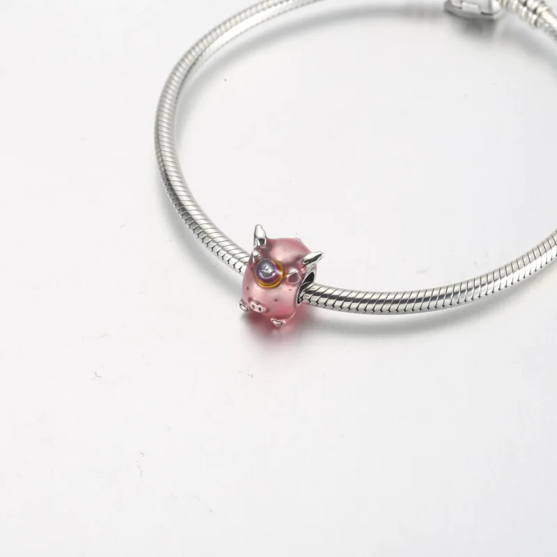 (bild till) PANDORA Flygande Enhörningsgris Charm - 792573C01 - View 12