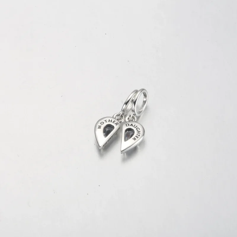 (bild till) PANDORA Delbar Mor & Dotter Hängecharm - 792643C01 - View 4