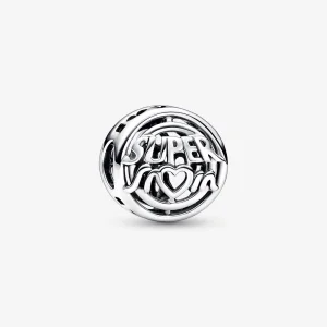 (bild till) PANDORA Mom Hero Openwork Charm - 792644C00
