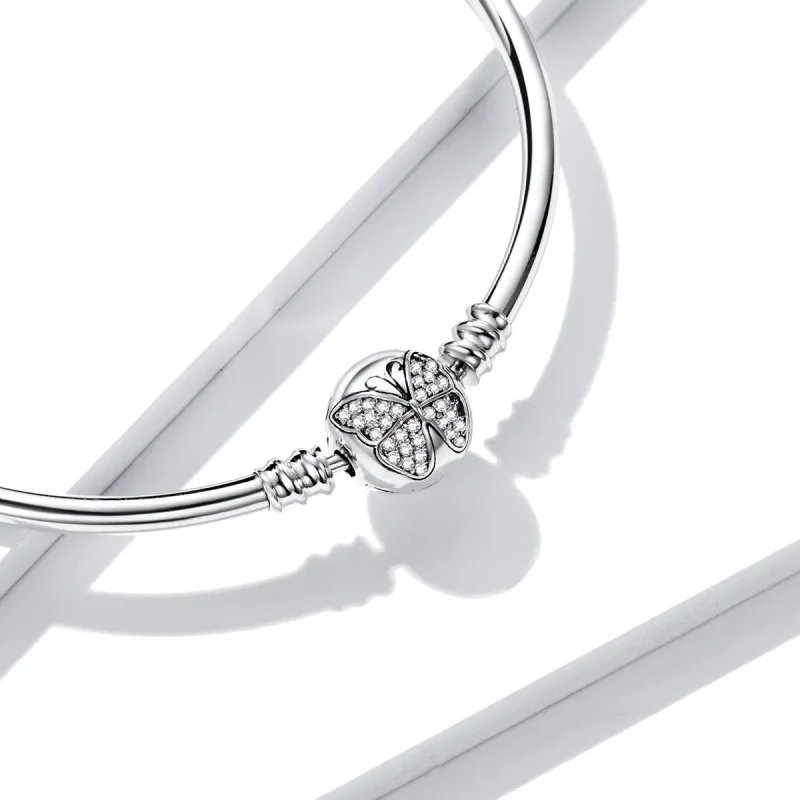 (bild till) Pandora-stil Silver Armband - BSB084 - View 3