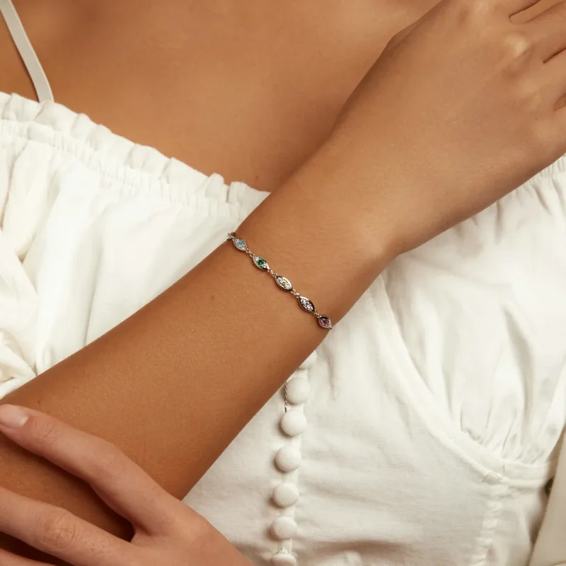 (bild till) Pandora-stil Glittrande Armband - BSB087 - View 8