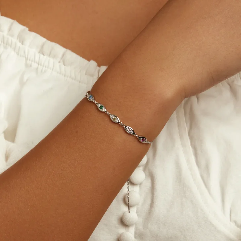 (bild till) Pandora-stil Glittrande Armband - BSB087 - View 9