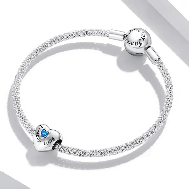 (bild till) Pandora-stil Charm Till minne av pappa - BSC562-BU - View 3