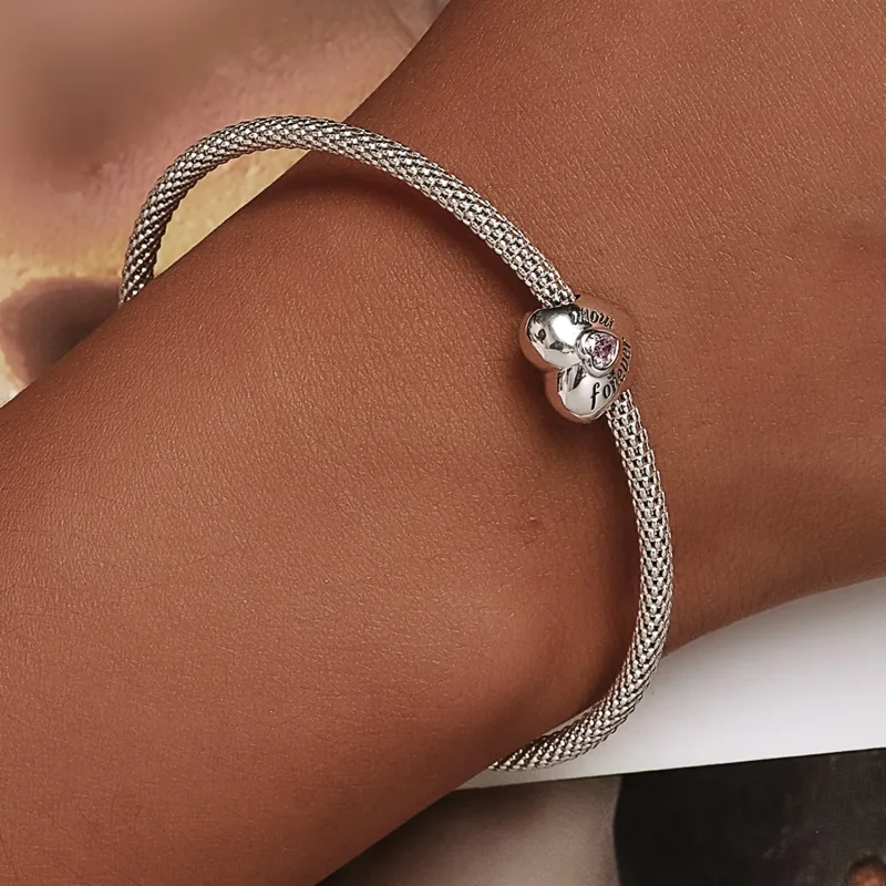 (bild till) Pandora Style Forever Mom Charm - BSC562-PK - View 6