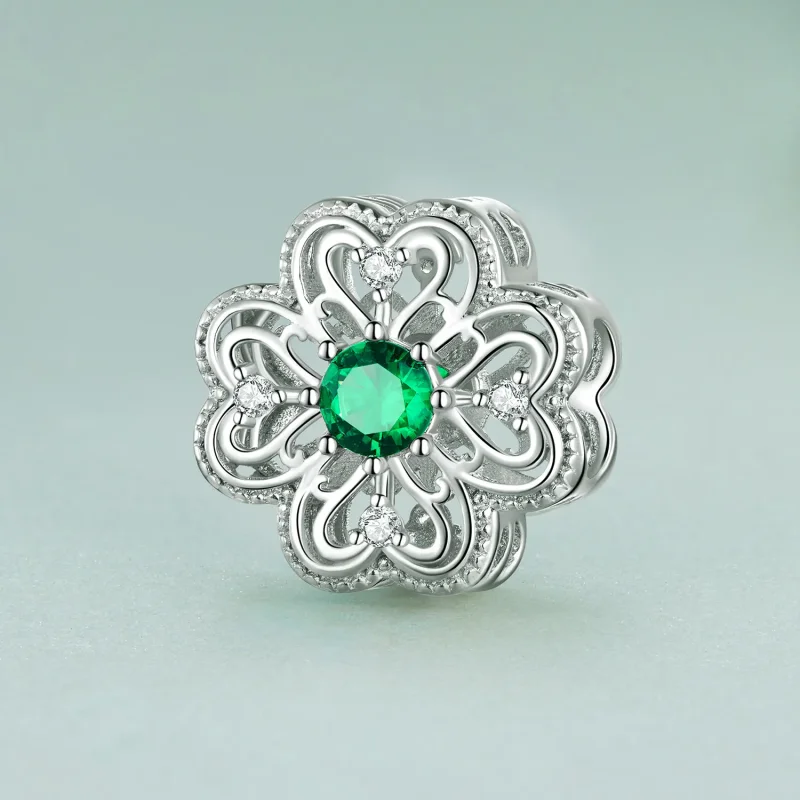 (bild till) Pandora Style Fyrklöver Charm - BSC759 - View 2