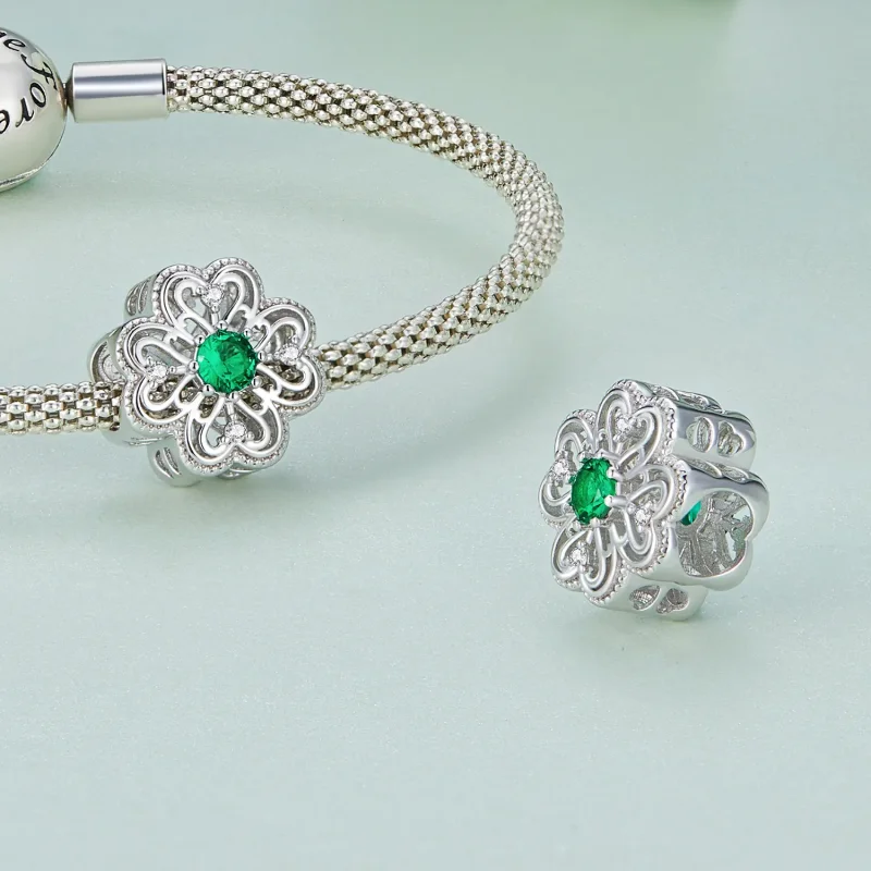 (bild till) Pandora Style Fyrklöver Charm - BSC759 - View 4