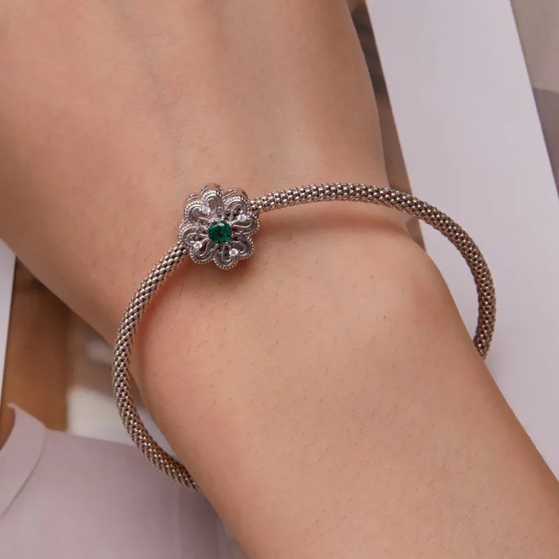 (bild till) Pandora Style Fyrklöver Charm - BSC759 - View 6