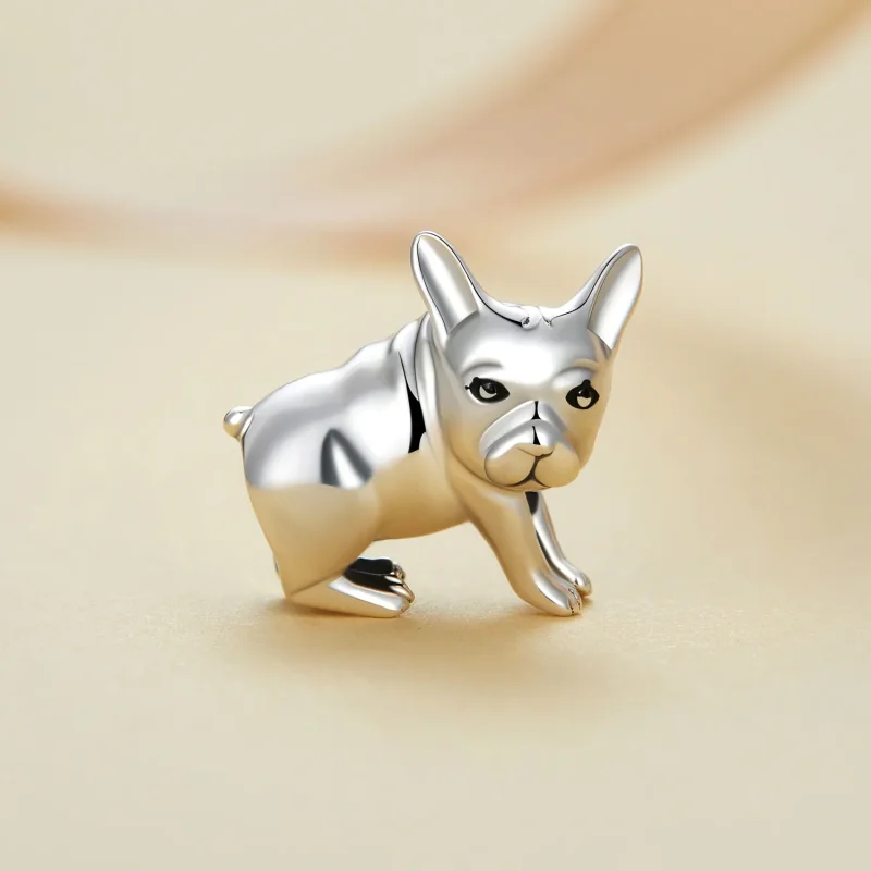 (bild till) Pandora Style Bulldog Charm - BSC796 - View 2