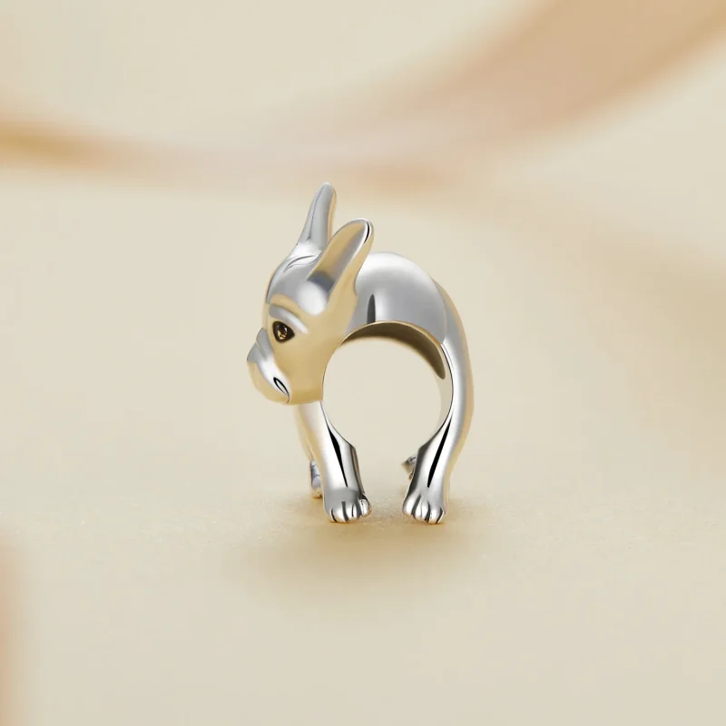 (bild till) Pandora Style Bulldog Charm - BSC796 - View 3