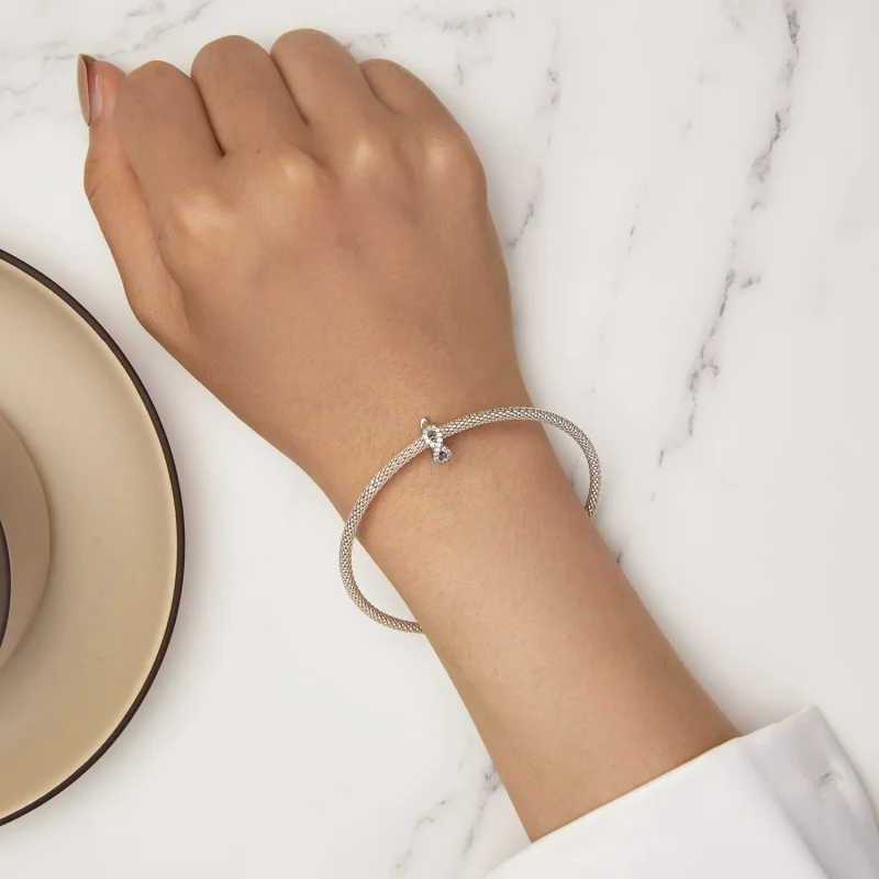 (bild till) Pandora Style Infinity Spacer - BSC887 - View 7