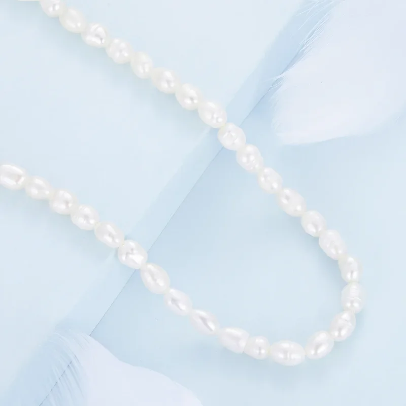 (bild till) Pandora-stil Pärlhalsband - BSN272 - View 3
