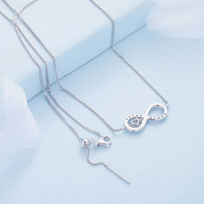 (bild till) Pandora Style Infinity-halsband - BSN276 - View 4
