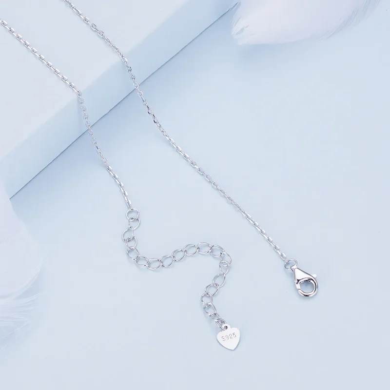 (bild till) Pandora-stil Dubbelkedje Halsband - BSN308 - View 5