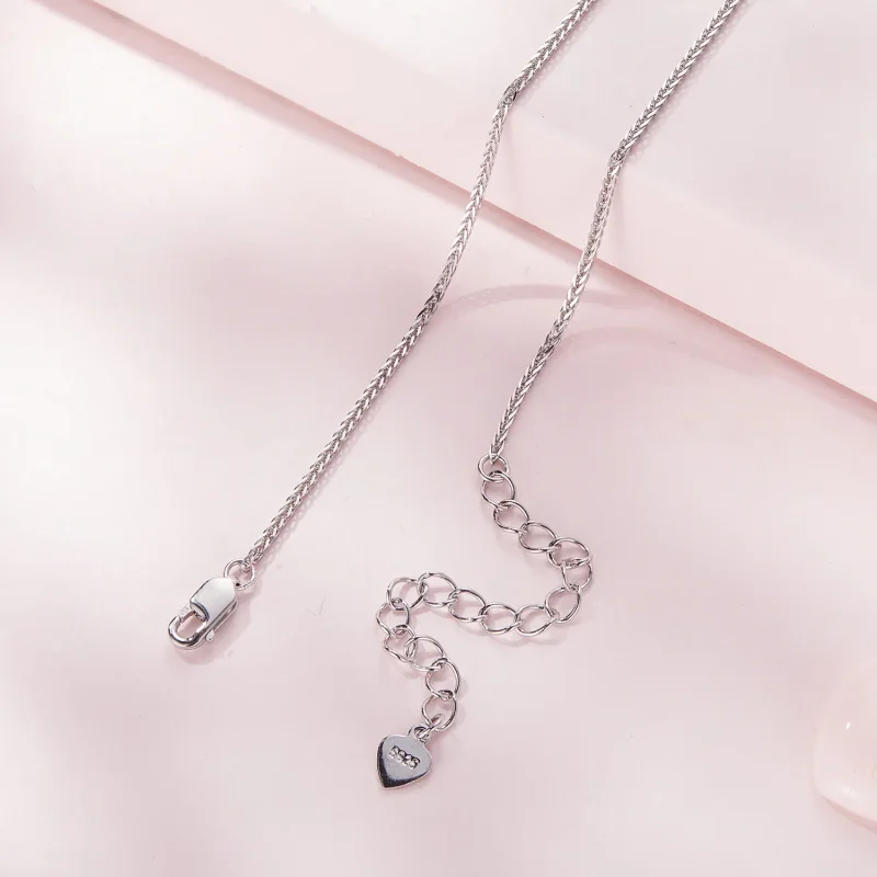 (bild till) Pandora-stil Mor Dotter Halsband - BSN324 - View 5