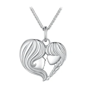 Pandora-stil Mor Dotter Halsband - BSN324 (bild till) Pandora-stil Mor Dotter Halsband - BSN324